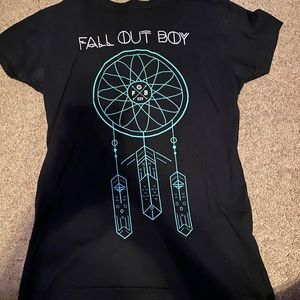 Fall Out Boy Black Graphic Tee